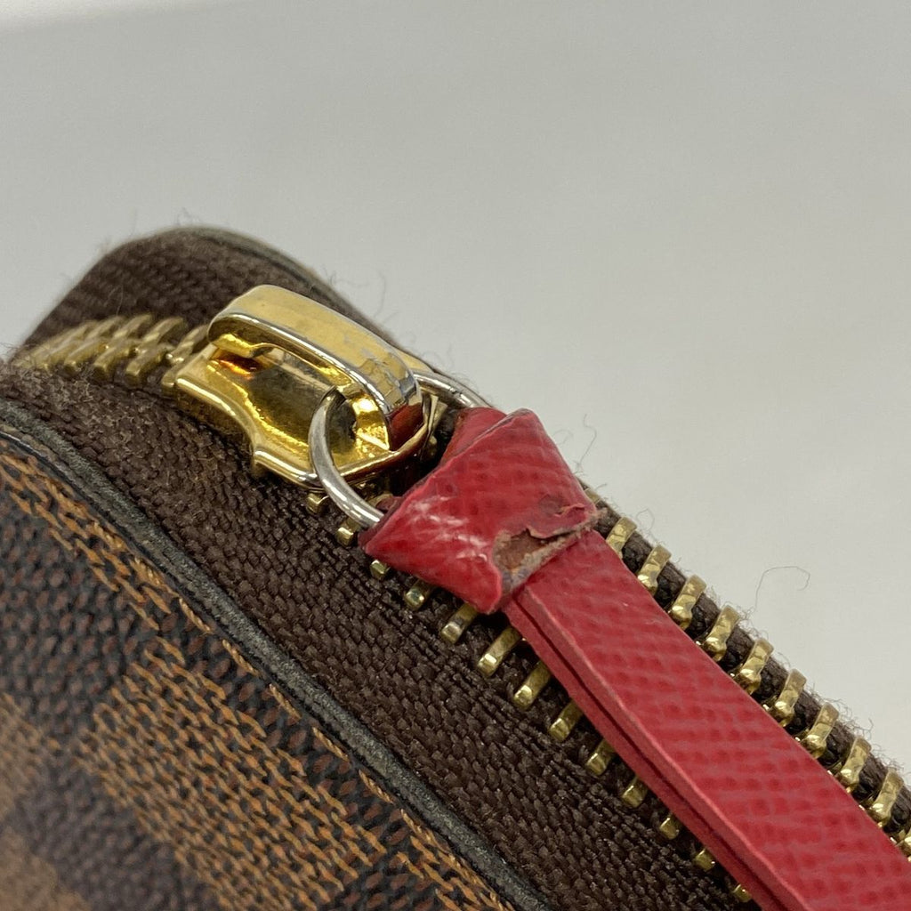 Louis Vuitton Wallet Damier Portefeuille Clemence Cerise — view 7