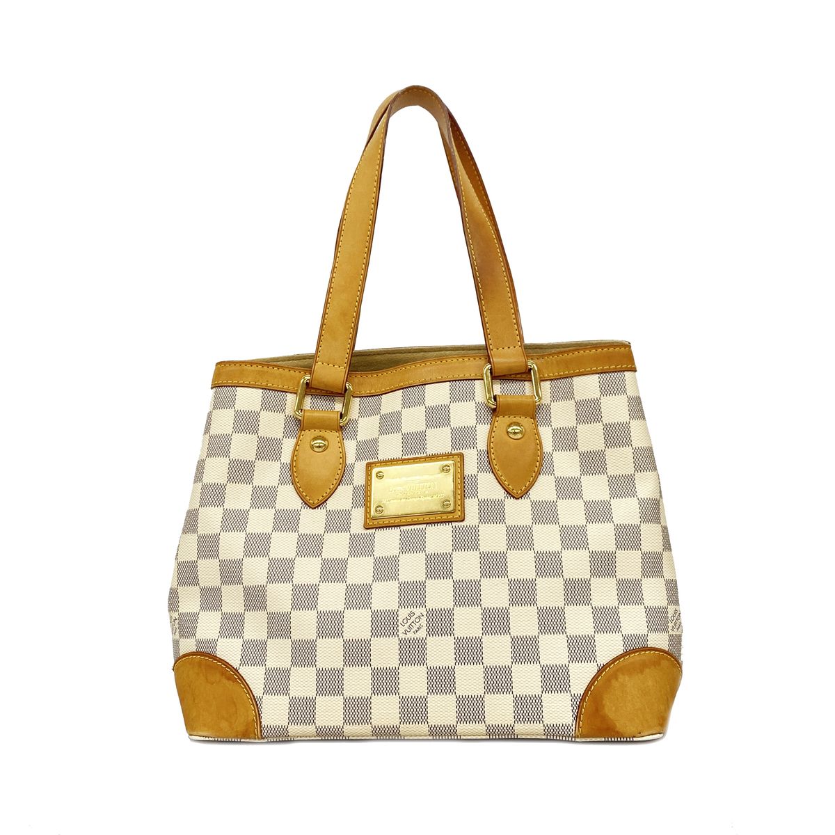 Louis Vuitton Tote Bag Damier Azur Hampstead PM White