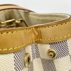 Louis Vuitton Tote Bag Damier Azur Hampstead PM White — view 8