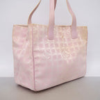 Chanel Tote Bag New Travel Nylon Pink Champagne Gold — view 2