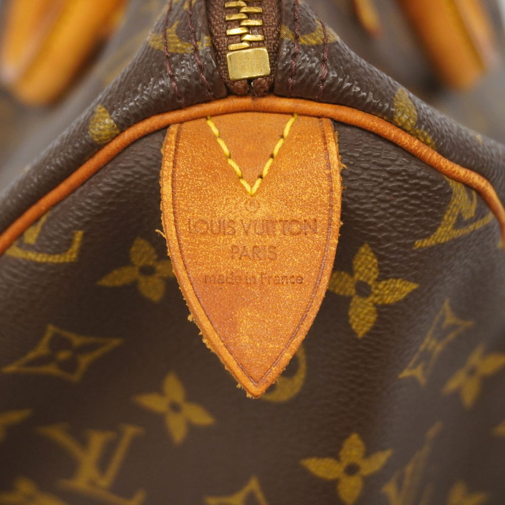 Louis Vuitton Handbag Monogram Speedy 35 Brown — view 5