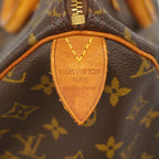 Louis Vuitton Handbag Monogram Speedy 35 Brown — view 5