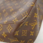 Louis Vuitton Shoulder Bag Monogram Looping GM Brown — view 6