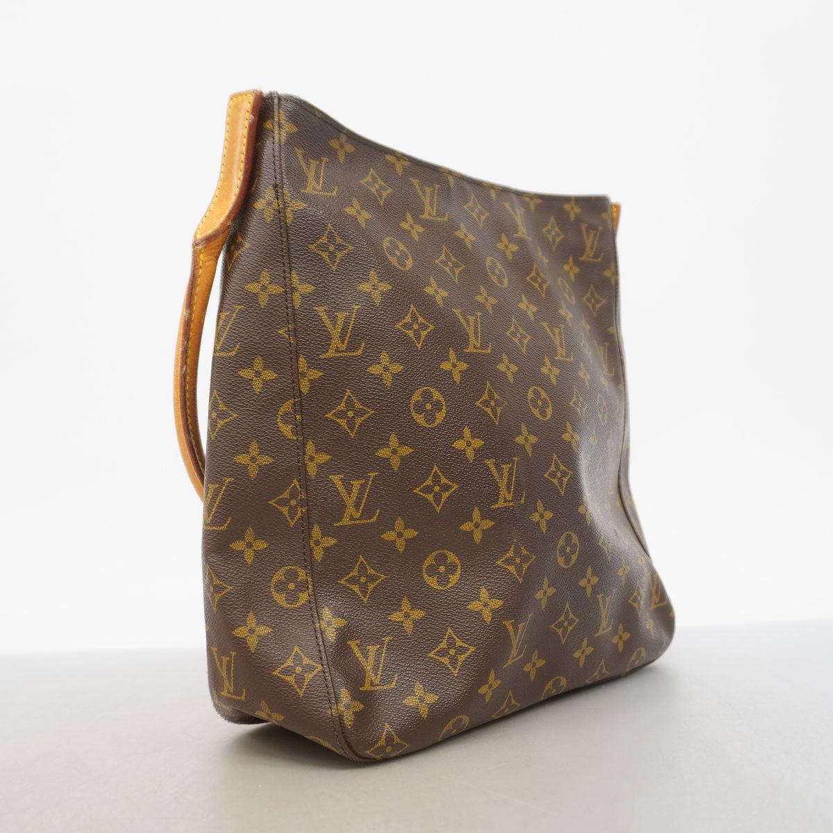 Louis Vuitton Shoulder Bag Monogram Looping GM Brown — view 2