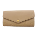 Louis Vuitton Wallet Monogram Empreinte Portefeuille Sarah Tourterelle