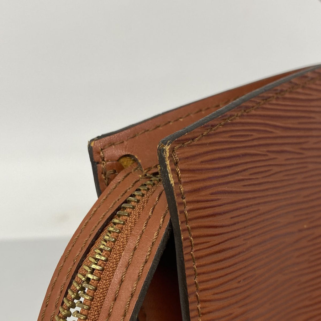 Louis Vuitton Handbag Epi Saint Jacques Kenya Brown — view 6