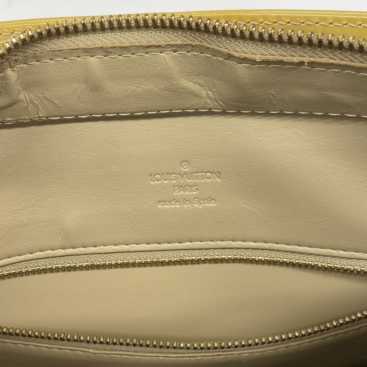 Louis Vuitton Tote Bag Vernis Houston Beige — view 5