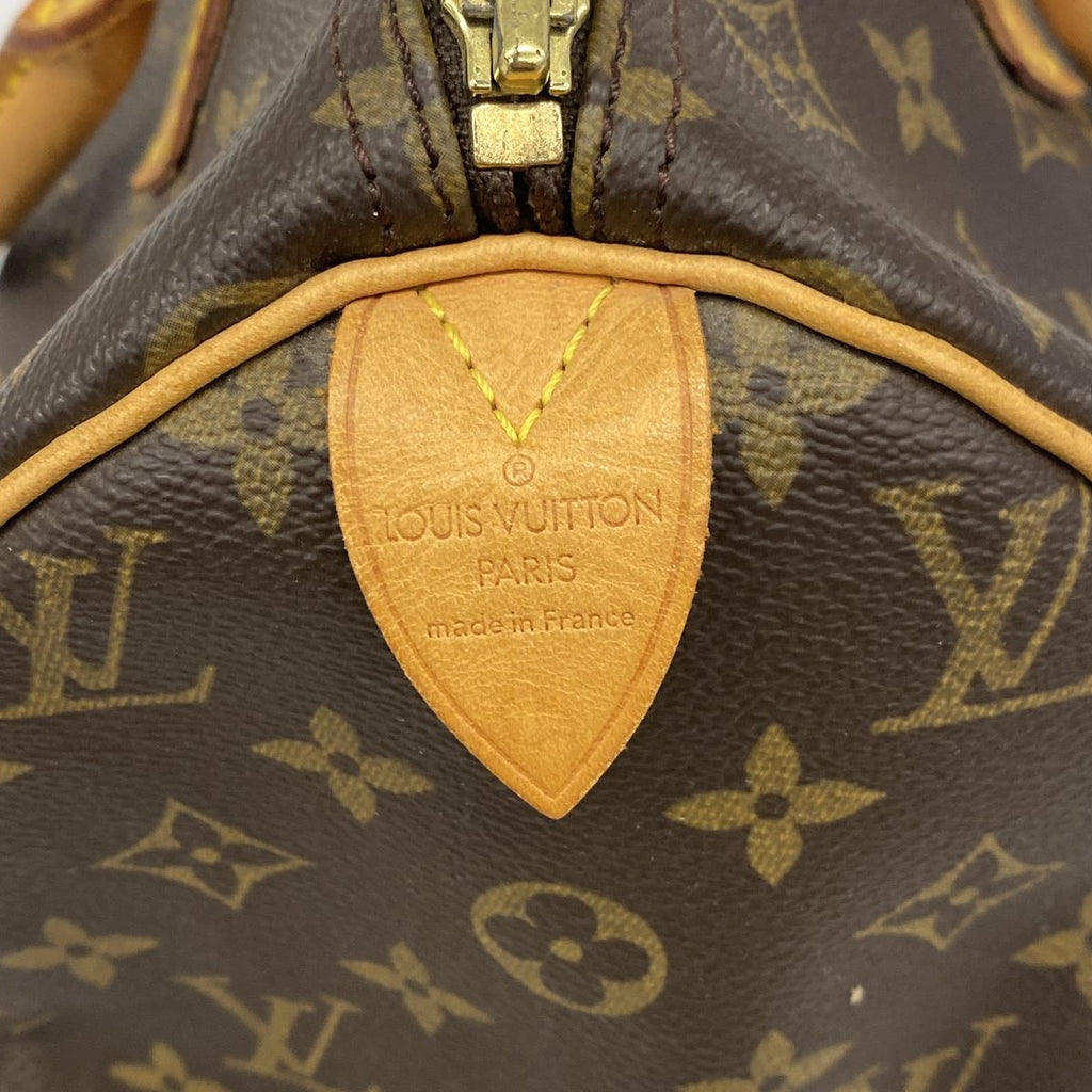 Louis Vuitton Handbag Monogram Speedy 30 Brown — view 5