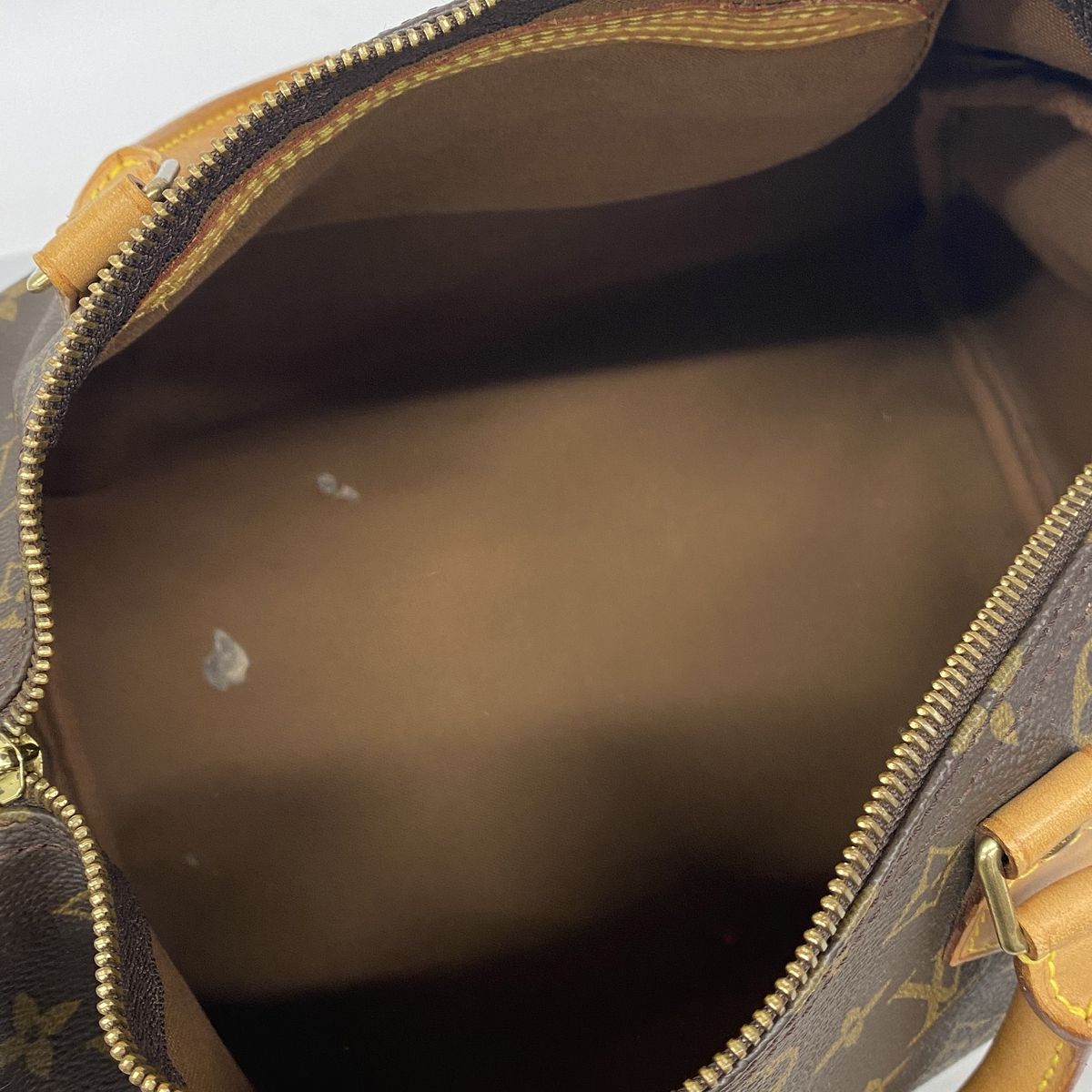 Louis Vuitton Handbag Monogram Speedy 30 Brown — view 4