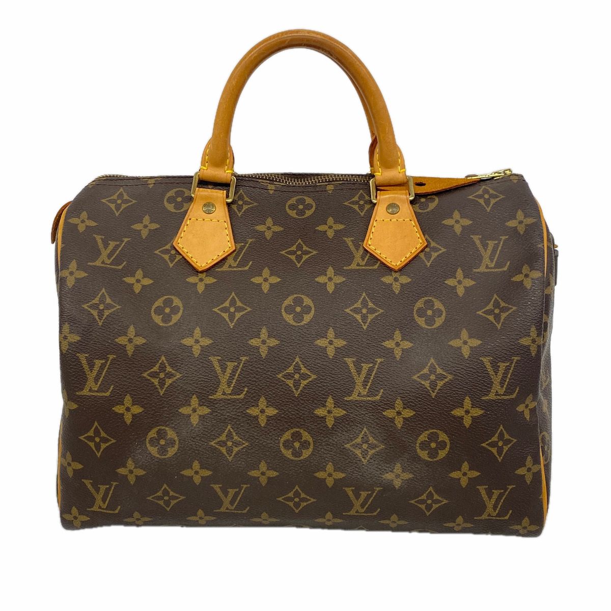 Louis Vuitton Handbag Monogram Speedy 30 Brown