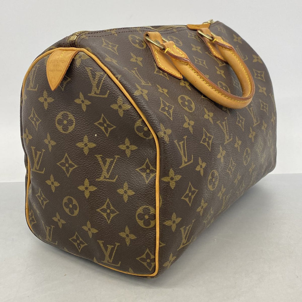 Louis Vuitton Handbag Monogram Speedy 30 Brown — view 2