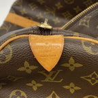 Louis Vuitton Boston Bag Monogram Keepall 50 Brown — view 5