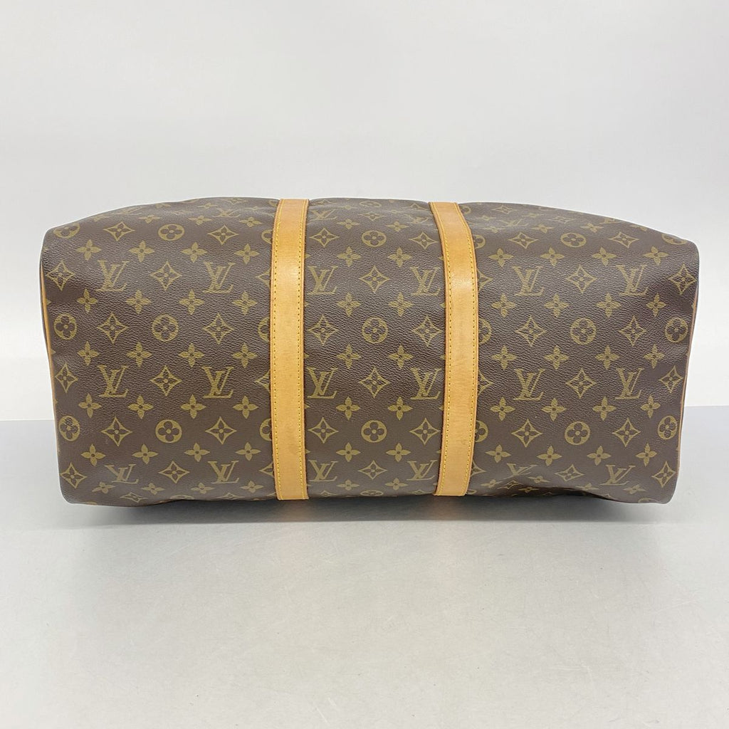 Louis Vuitton Boston Bag Monogram Keepall 50 Brown — view 3