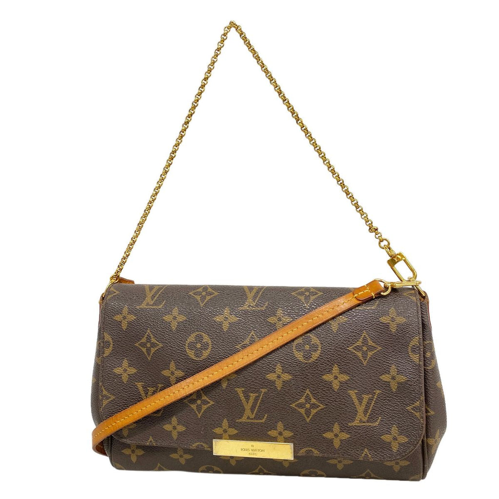Louis Vuitton Shoulder Bag Monogram Favorite MM Brown 2-Way