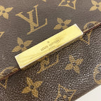 Louis Vuitton Shoulder Bag Monogram Favorite MM Brown 2-Way — view 8