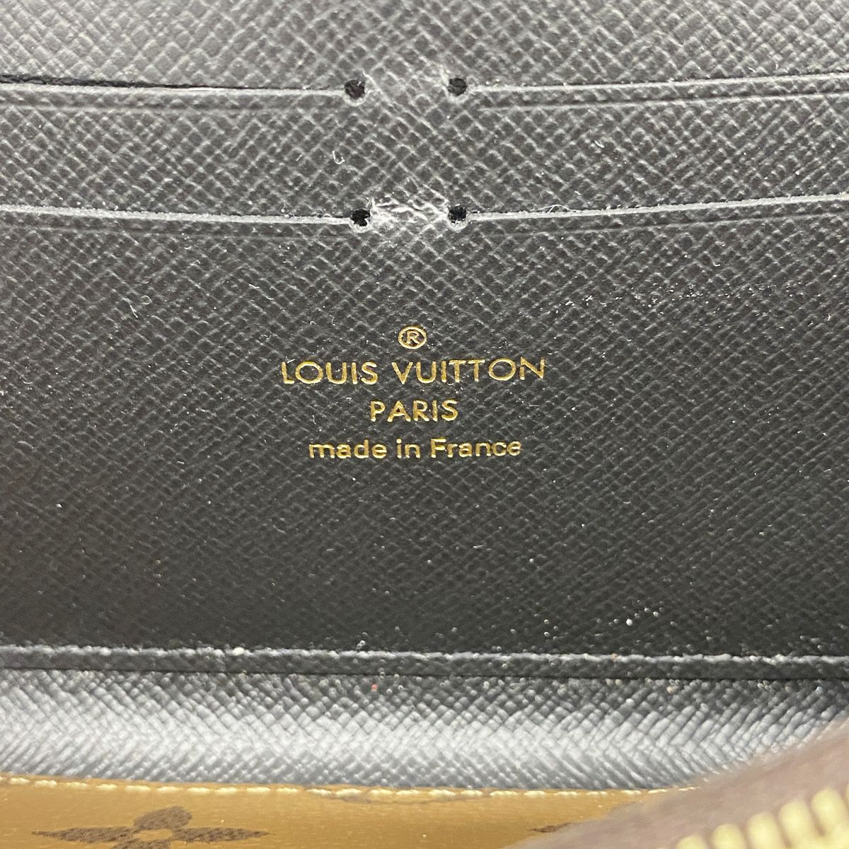 Louis Vuitton Wallet Monogram Reverse Portefeuille Clemence Brown — view 4
