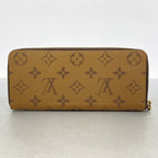 Louis Vuitton Wallet Monogram Reverse Portefeuille Clemence Brown — view 8