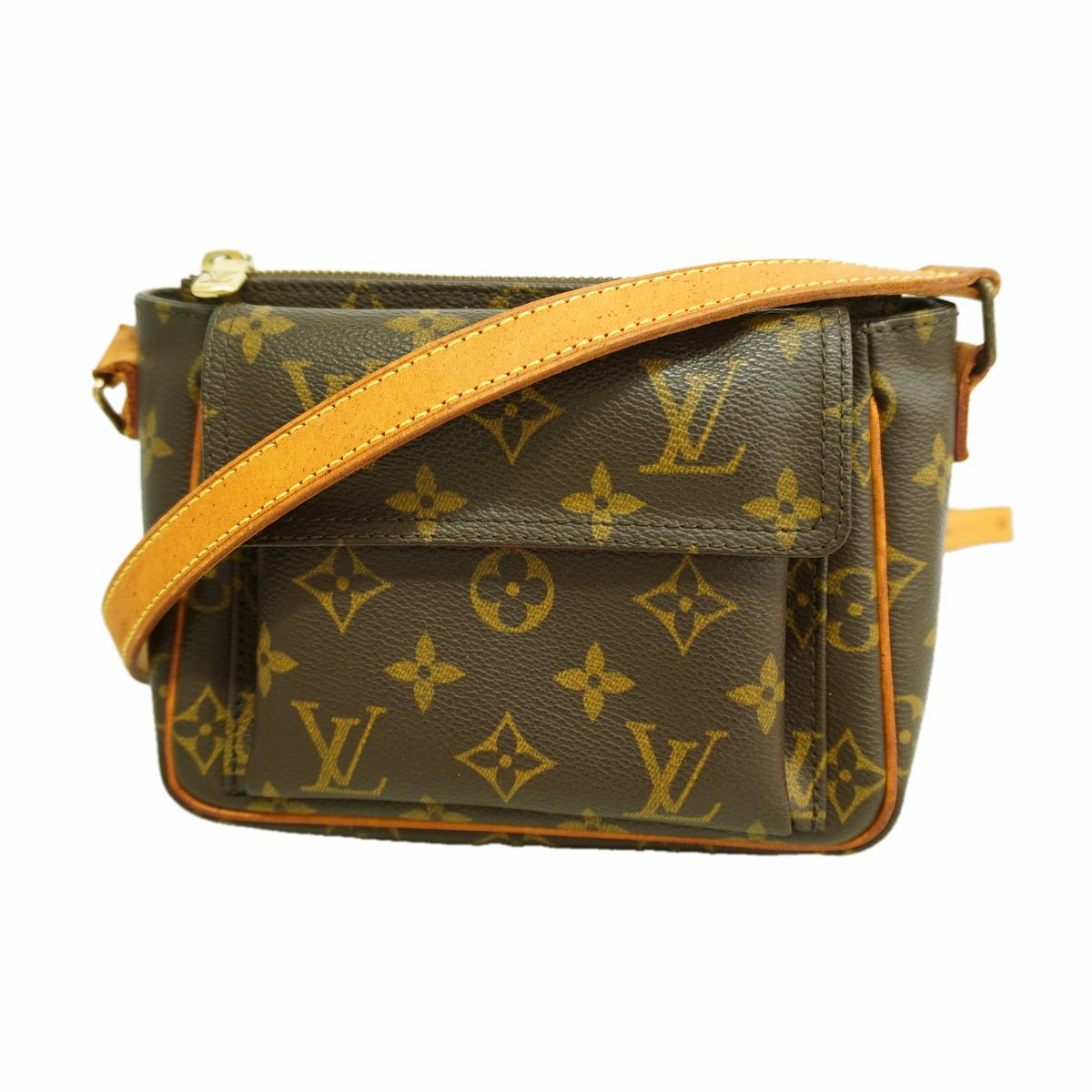 Louis Vuitton Shoulder Bag Monogram Viva-Cite PM Brown