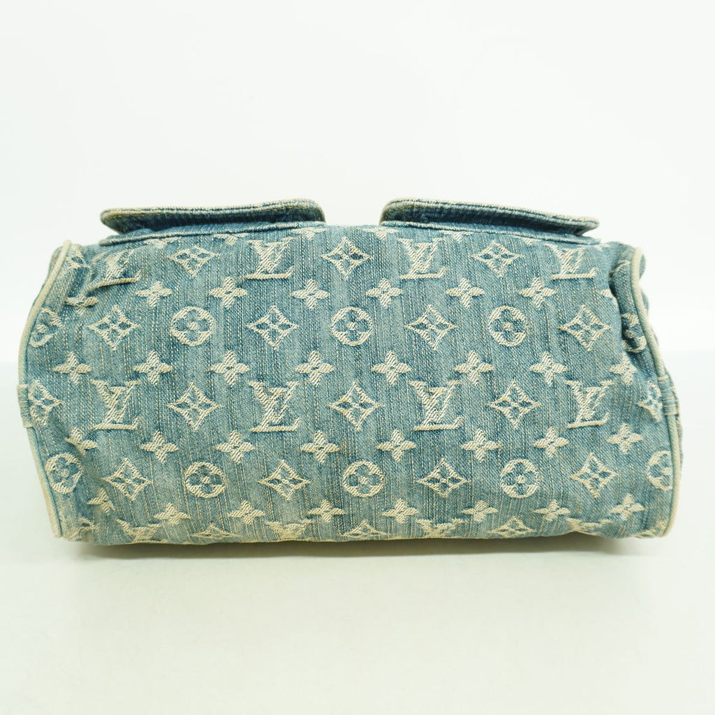Louis Vuitton Handbag Monogram Denim Neo Speedy Blue — view 3