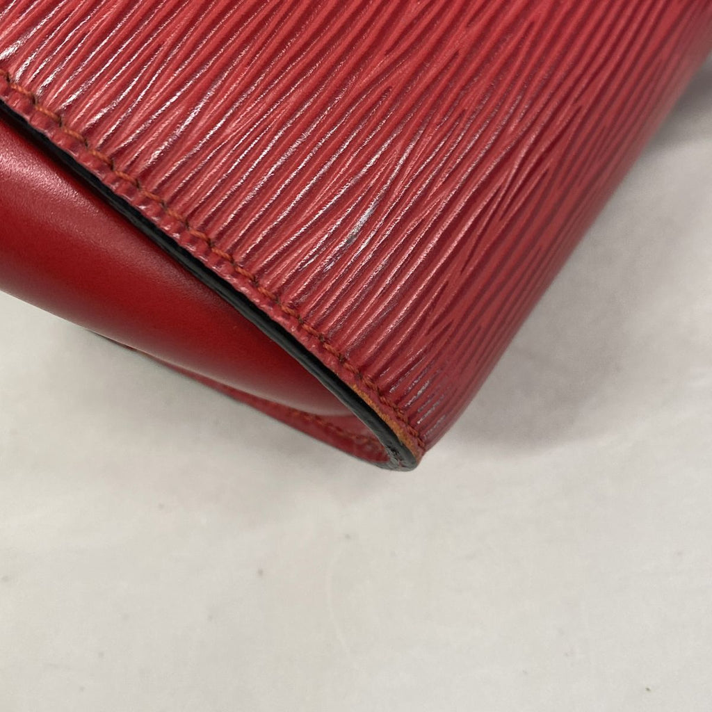 Louis Vuitton Shoulder Bag Epi Duplex Castilian Red — view 6