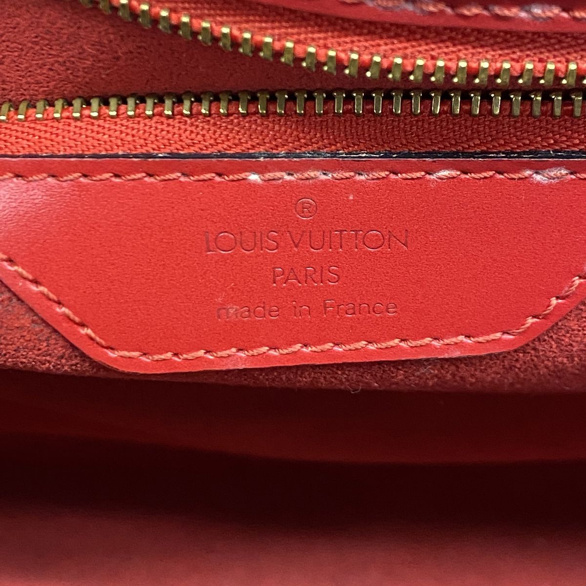 Louis Vuitton Shoulder Bag Epi Duplex Castilian Red — view 5