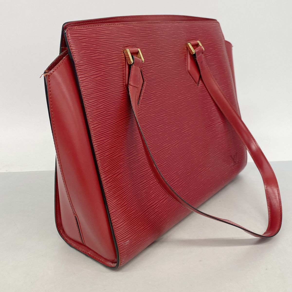 Louis Vuitton Shoulder Bag Epi Duplex Castilian Red — view 2