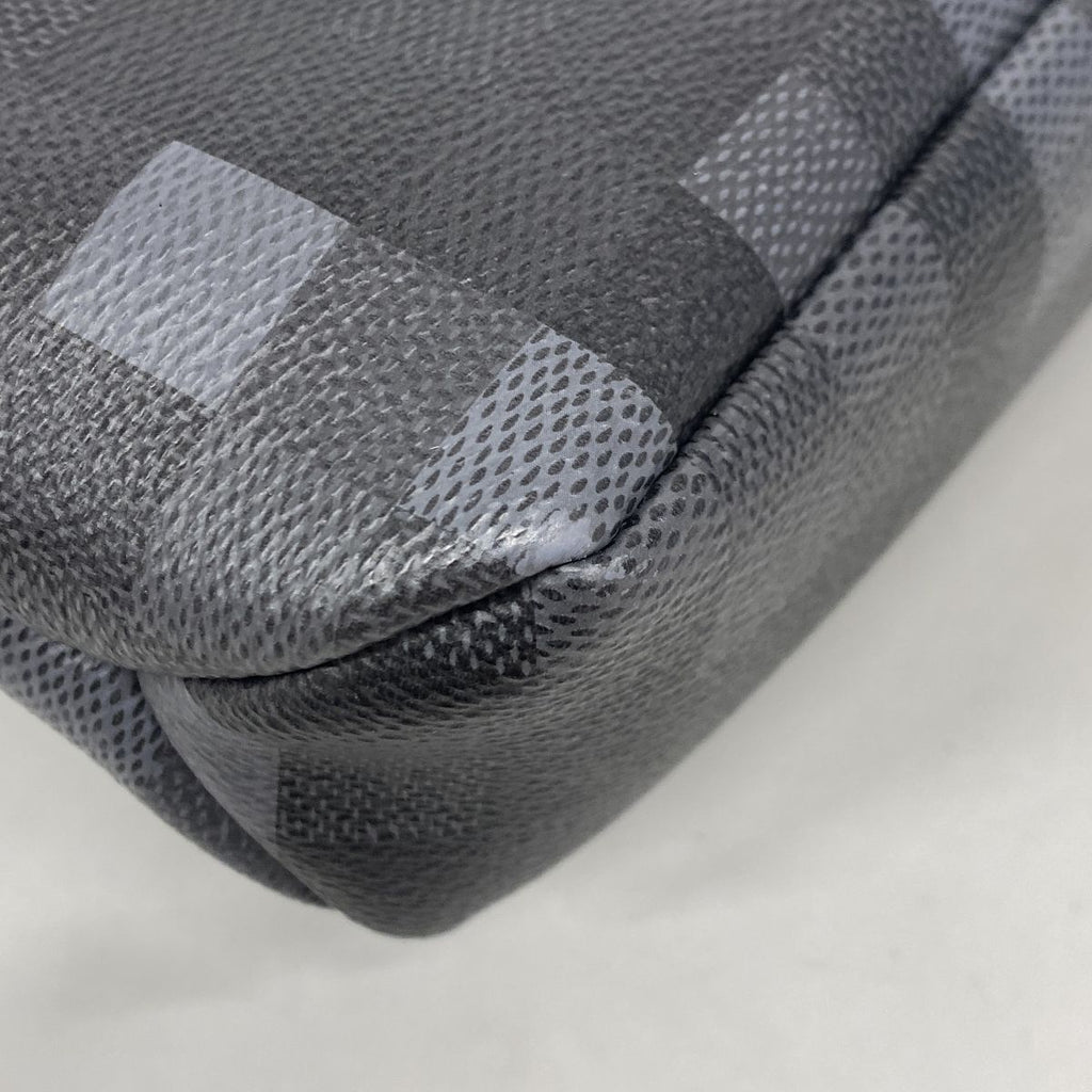 Louis Vuitton Clutch Damoflage Pochette Voyage Souple Black — view 6