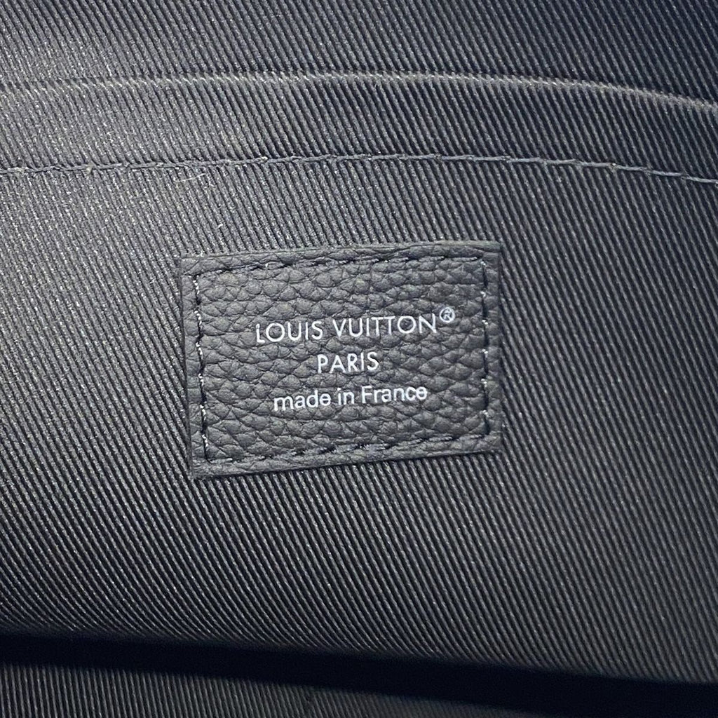 Louis Vuitton Clutch Damoflage Pochette Voyage Souple Black — view 5