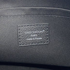 Louis Vuitton Clutch Damoflage Pochette Voyage Souple Black — view 5