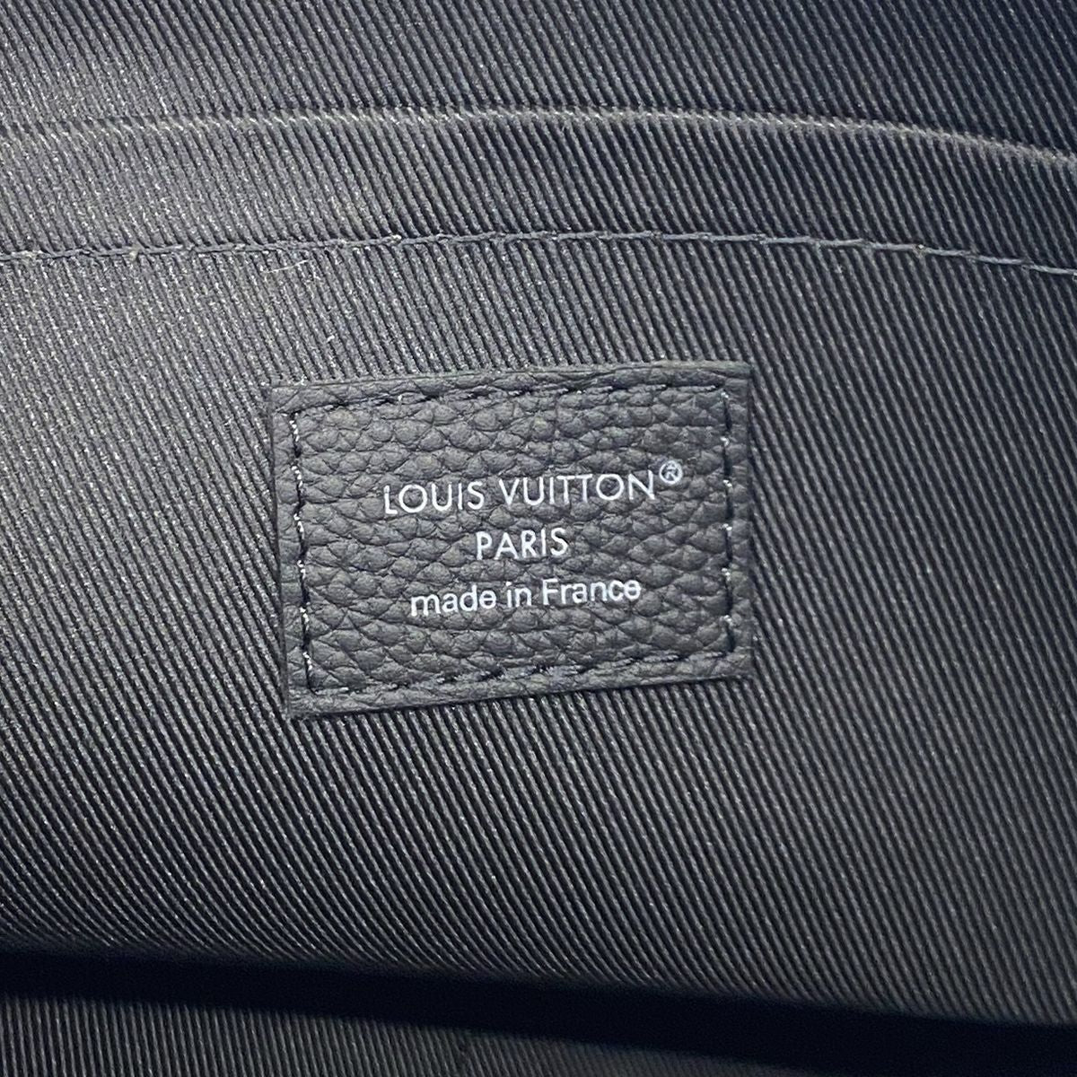 Louis Vuitton Clutch Damoflage Pochette Voyage Souple Black — view 5