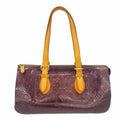 Louis Vuitton Shoulder Bag Vernis Rosewood Avenue Amarante
