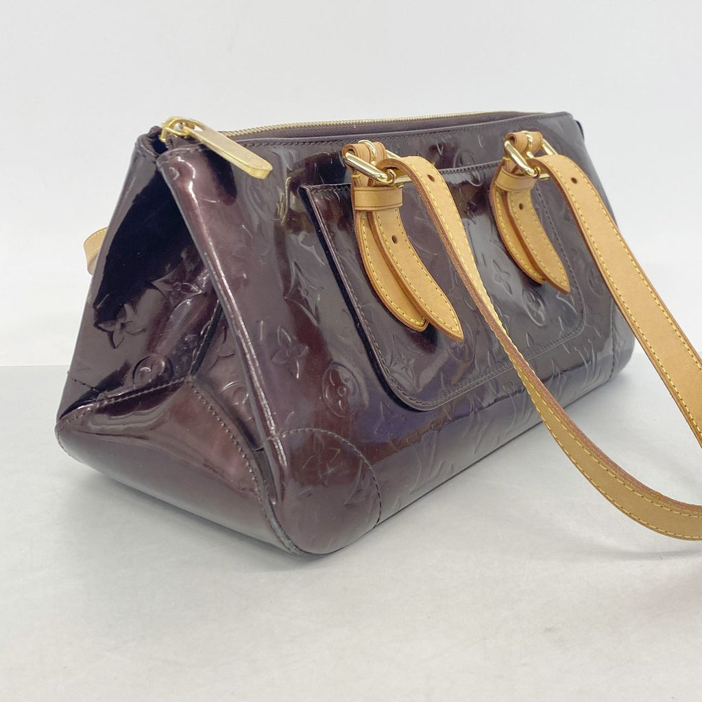 Louis Vuitton Shoulder Bag Vernis Rosewood Avenue Amarante — view 2