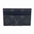 Louis Vuitton Card Case Monogram Eclipse Double Black