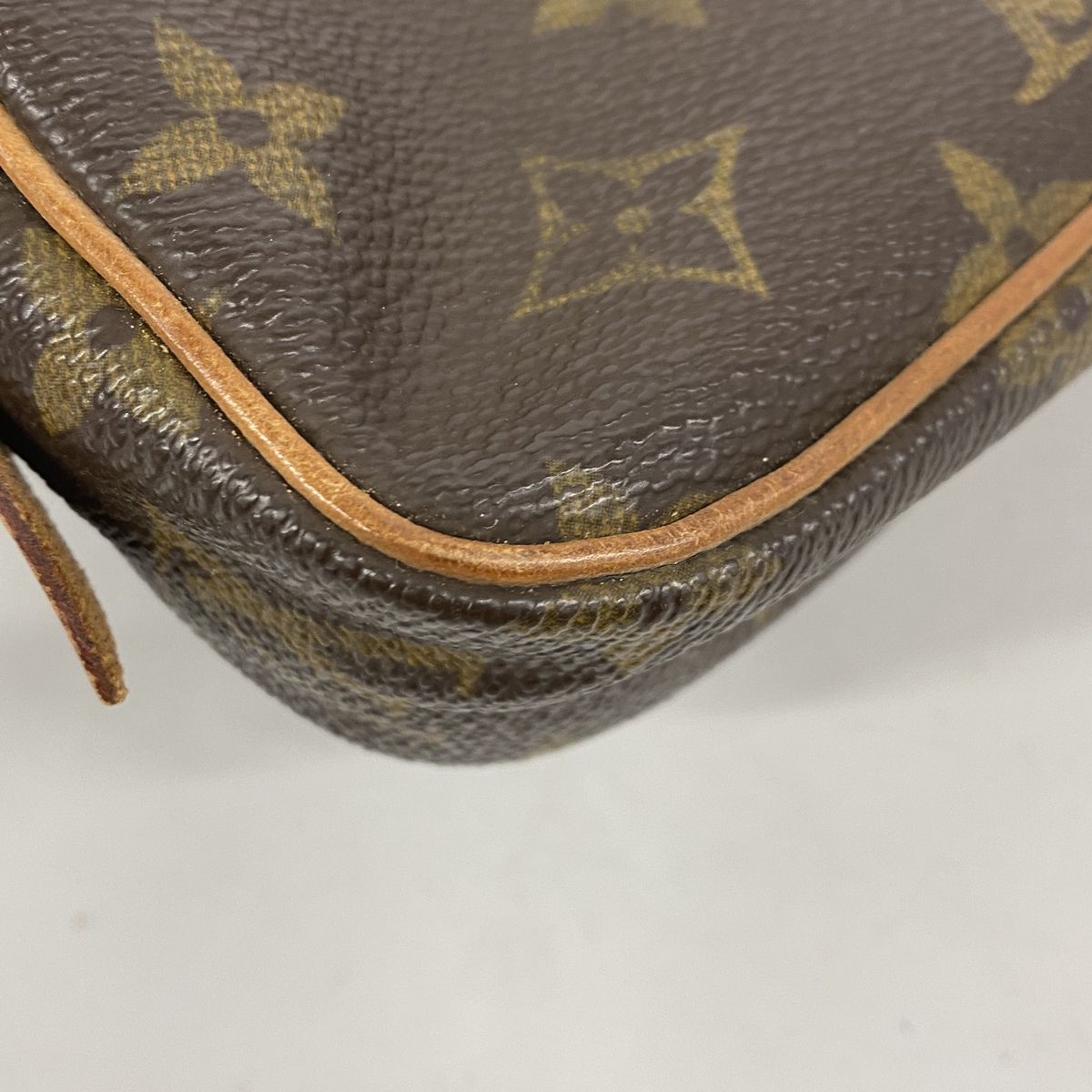 Louis Vuitton Shoulder Bag Monogram Pochette Marly Bandouliere Brown — view 7