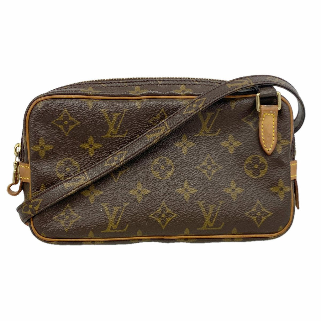 Louis Vuitton Shoulder Bag Monogram Pochette Marly Bandouliere Brown