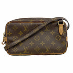 Louis Vuitton Shoulder Bag Monogram Pochette Marly Bandouliere Brown