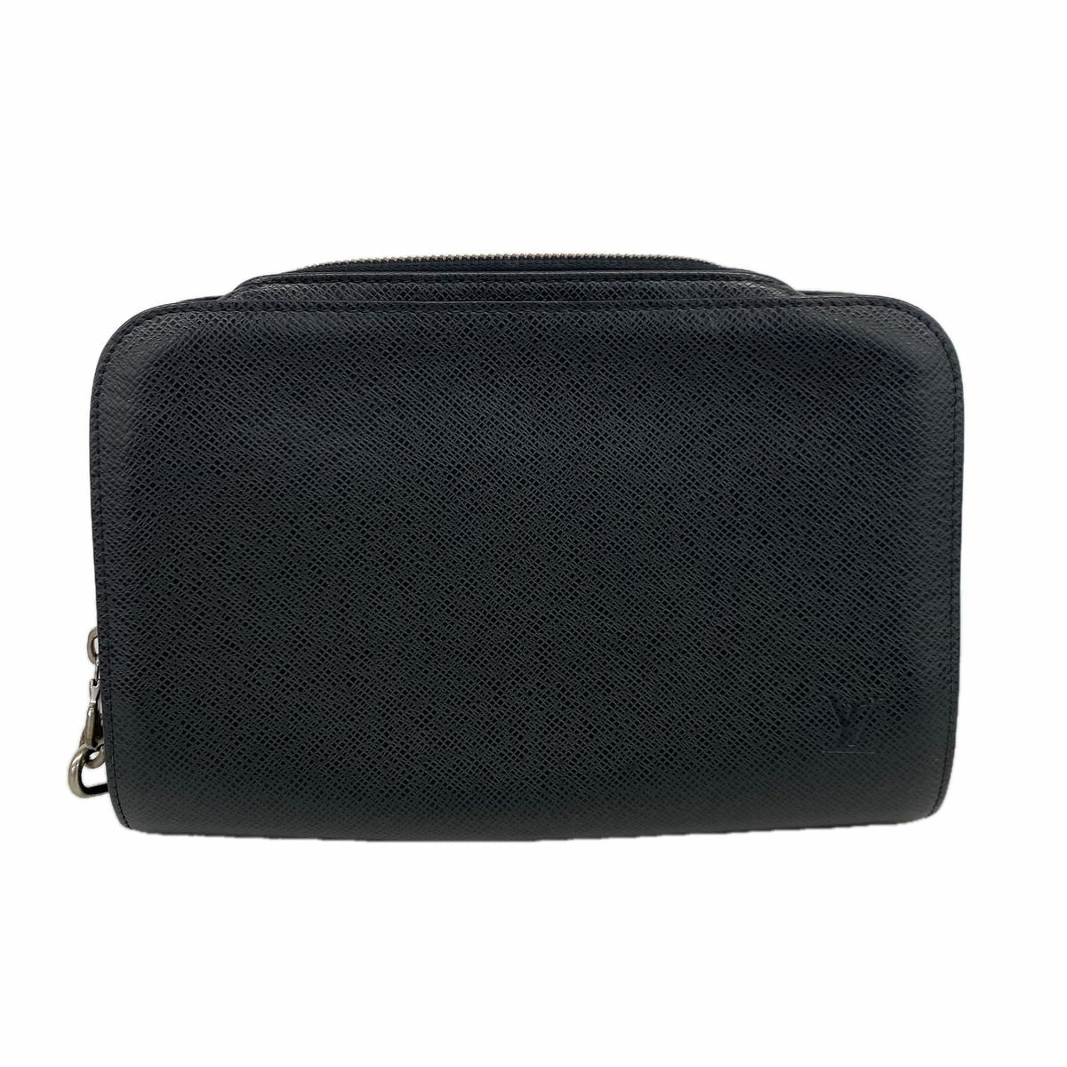 Louis Vuitton Clutch Taiga Baikal Ardoise