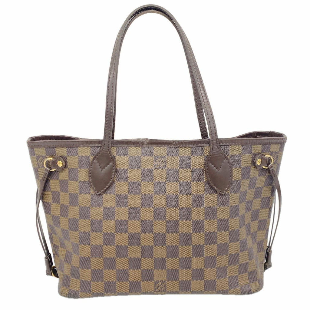 Louis Vuitton Tote Bag Damier Neverfull PM Ebene