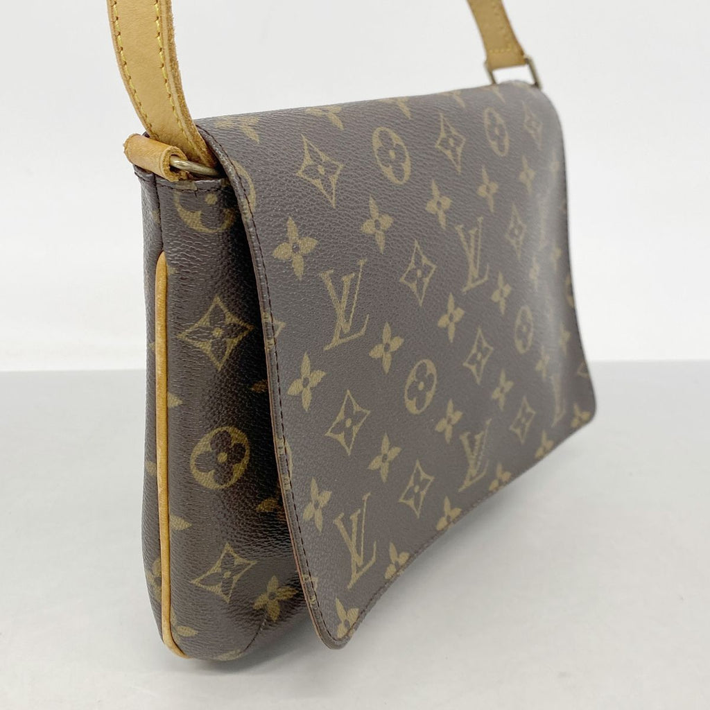 Louis Vuitton Shoulder Bag Monogram Musette Tango Long Strap Brown — view 2