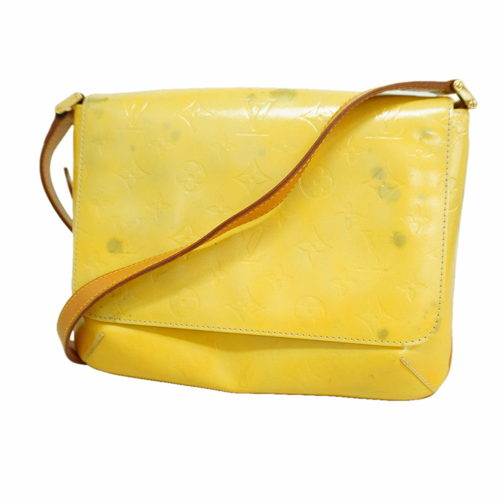 Louis Vuitton Shoulder Bag Vernis Thompson Street Gray