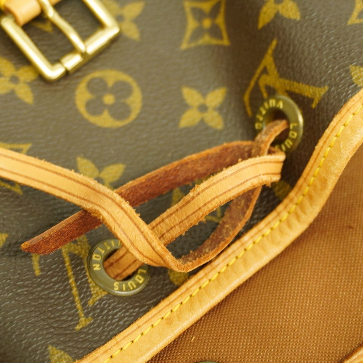 Louis Vuitton Backpack Monogram Montsouris MM Brown — view 7