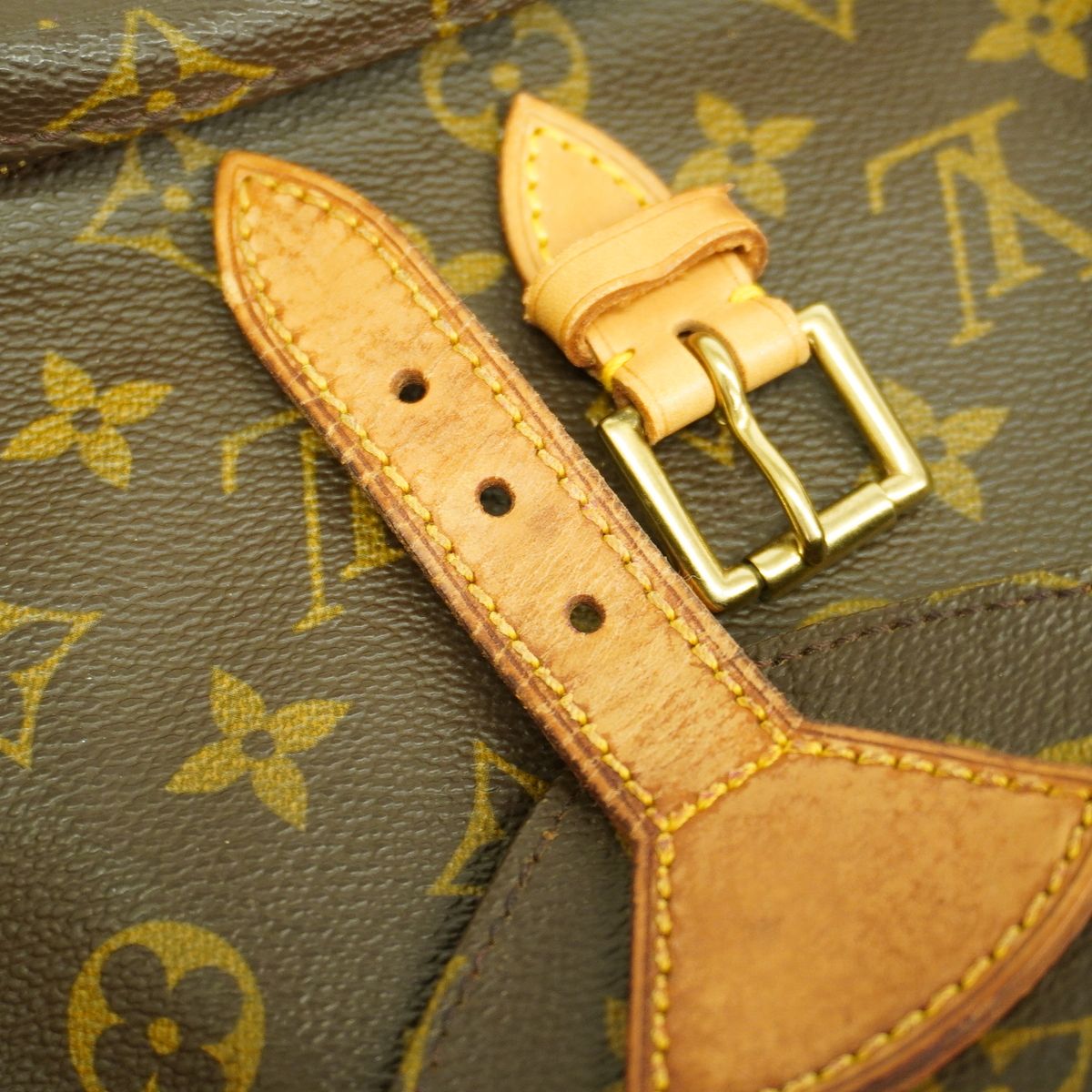 Louis Vuitton Backpack Monogram Montsouris MM Brown — view 8