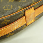 Louis Vuitton Shoulder Bag Monogram Jeune Fille GM Brown — view 7