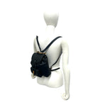 Gucci Vintage Bamboo Leather Backpack Black — view 2