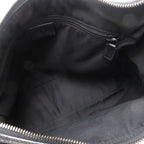 Gucci GG Shoulder Bag Black Canvas Leather — view 4