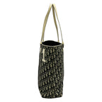 Dior Tote Bag Trotter Beige Black Ivory Leather — view 2