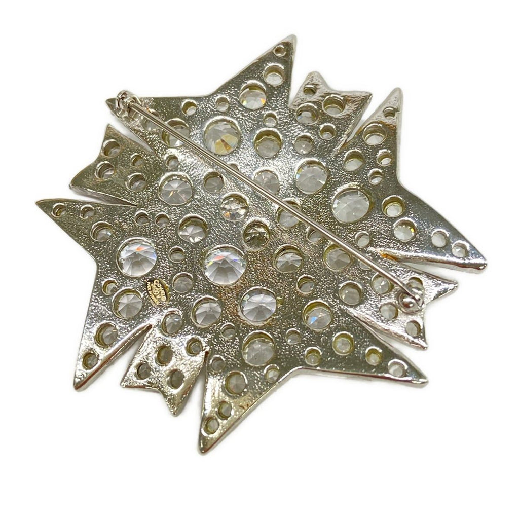 Chanel Brooch CC Logo Silver — view 2