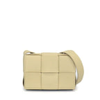 Bottega Veneta Shoulder Bag Candy Cassette Porridge Leather