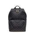Louis Vuitton Backpack Apollo Black Monogram Eclipse Canvas Leather