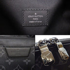 Louis Vuitton Backpack Apollo Black Monogram Eclipse Canvas Leather — view 7